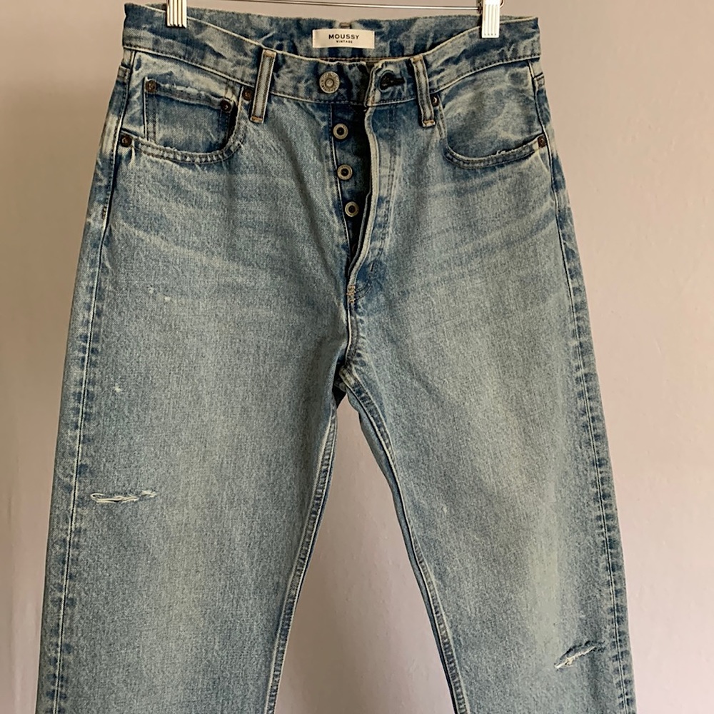 Mousy Vintage Brookline Wide Straight Jean